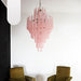 Murano Pink Petals Glass Chandelier-DWHOME