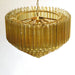Murano Prisms Amber Chandelier-DWHOME