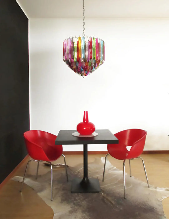 Murano Prisms Multicolored Chandelier-DWHOME
