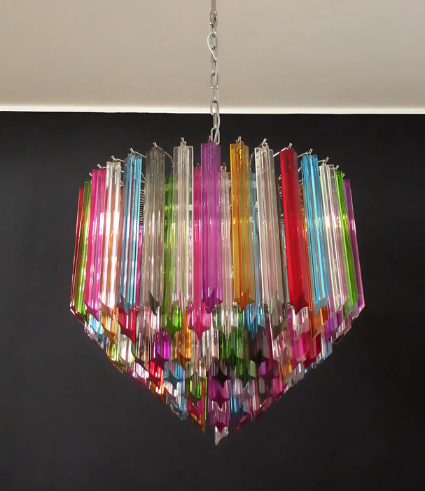 Murano Prisms Multicolored Chandelier-DWHOME