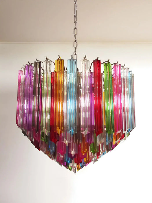 Murano Prisms Multicolored Chandelier-DWHOME