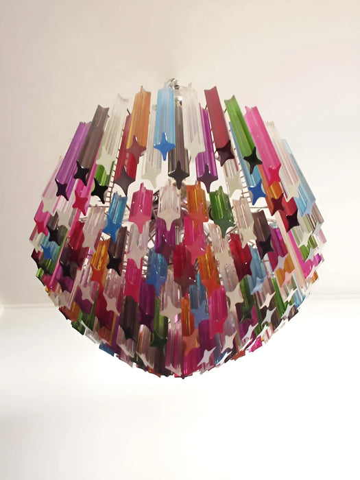 Murano Prisms Multicolored Chandelier-DWHOME