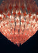 Murano Quadriedri Prisms Pink Chandelier-DWHOME
