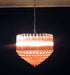 Murano Quadriedri Prisms Pink Chandelier-DWHOME
