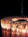 Murano Quadriedri Prisms Pink Chandelier-DWHOME