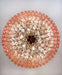 Murano Quadriedri Prisms Pink Chandelier-DWHOME