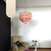 Murano Quadriedri Prisms Pink Chandelier-DWHOME