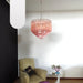Murano Quadriedri Prisms Pink Chandelier-DWHOME