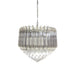 Murano Quadriedri Prisms Transparent Chandelier-DWHOME