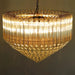Murano Quadriedri Prisms Transparent Chandelier-DWHOME