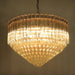 Murano Quadriedri Prisms Transparent Chandelier-DWHOME