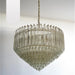 Murano Quadriedri Prisms Transparent Chandelier-DWHOME