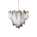 Murano Glass Leaves Transparent Chandelier-DWHOME