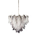 Murano Glass Leaves Transparent Chandelier-DWHOME