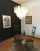 Murano Glass Leaves Transparent Chandelier-DWHOME
