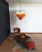 Murano Shaded Amber Prism Chandelier-DWHOME