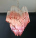 Murano Shaded Pink Prism Chandelier-DWHOME