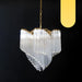 Murano Shaded Trasparent Prism Chandelier-DWHOME
