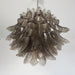 Murano Smoked Ferns Glass Chandelier-DWHOME