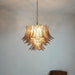 Murano Smoked Ferns Glass Chandelier-DWHOME