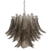 Murano Smoked Ferns Glass Chandelier-DWHOME