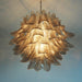 Murano Smoked Ferns Glass Chandelier-DWHOME