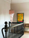 Murano Spiral Pink Prism Glass Chandelier-DWHOME