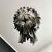 Murano Spiral Prisms Smoked Chandelier-DWHOME
