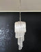 Murano Spiral Prisms Transparent Chandelier-DWHOME