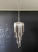 Murano Spiral Prisms Transparent Smoked Chandelier-DWHOME