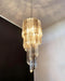 Murano Spiral Prisms Transparent Smoked Chandelier-DWHOME