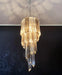 Murano Spiral Prisms Transparent Smoked Chandelier-DWHOME