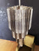 Murano Spiral Prisms Transparent Smoked Chandelier-DWHOME