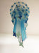 Murano Spiral Transparent Blue Prism Glass Chandelier-DWHOME