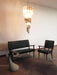 Murano Spiral Transparent Smoked Prism Glass Chandelier-DWHOME