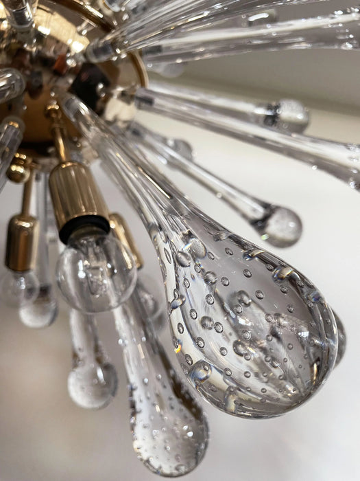 Vintage Murano Sputnik Glass Chandelier-DWHOME