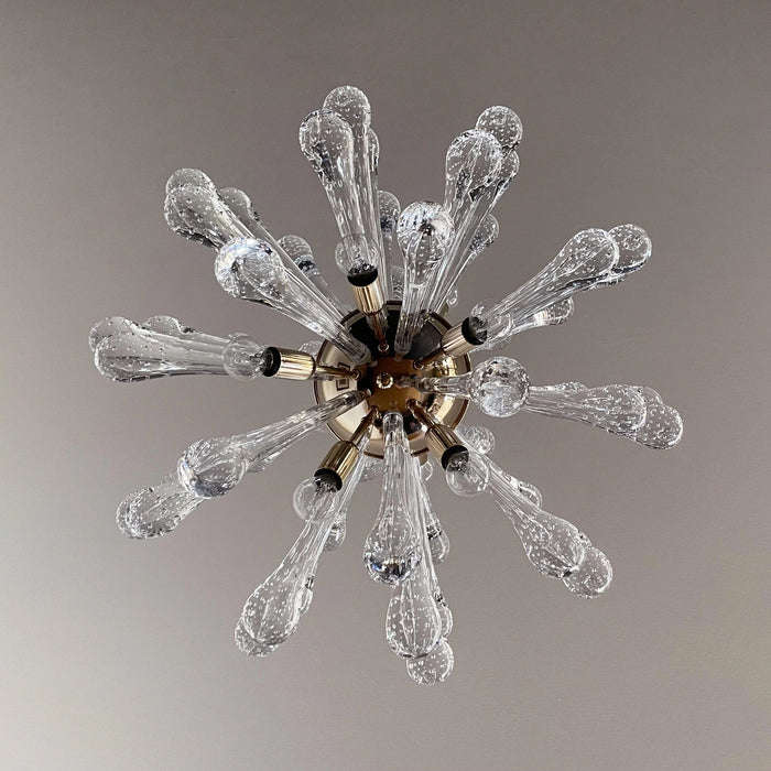 Vintage Murano Sputnik Glass Chandelier-DWHOME