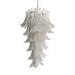 Murano Transparent Felch Spiral Chandelier-DWHOME