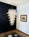 Murano Transparent Felch Spiral Chandelier-DWHOME