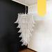 Murano Transparent Felch Spiral Chandelier-DWHOME
