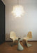 Murano Transparent Ferns Glass Chandelier-DWHOME