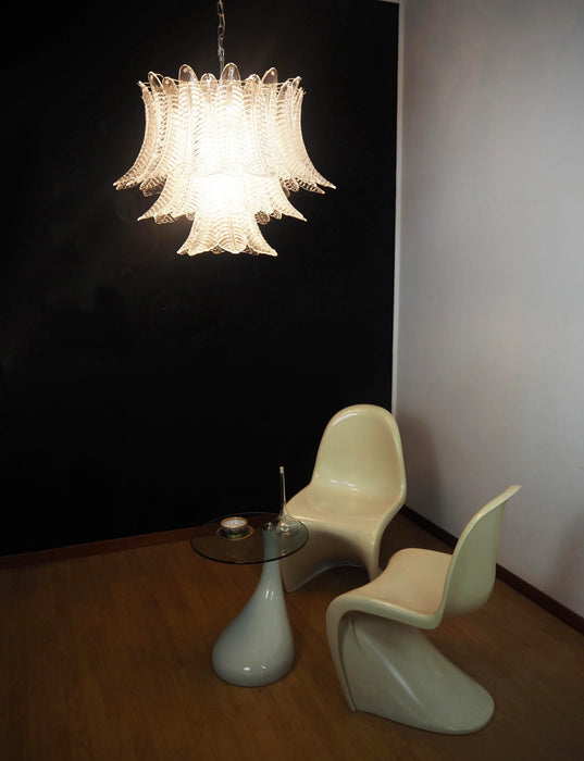 Murano Transparent Ferns Glass Chandelier-DWHOME