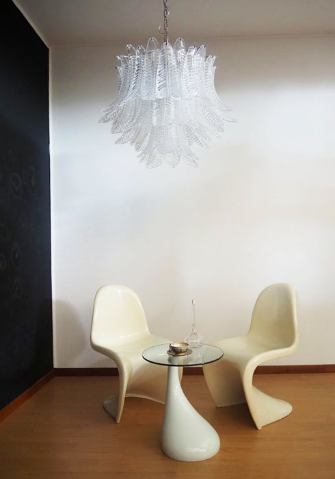 Murano Transparent Ferns Glass Chandelier-DWHOME