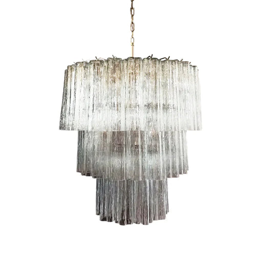 Murano Transparent Glass Tube Chandelier-DWHOME