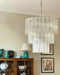 Murano Transparent Glass Tube Chandelier-DWHOME
