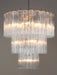 Murano Transparent Glass Tube Chandelier-DWHOME