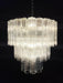 Murano Transparent Glass Tube Chandelier-DWHOME