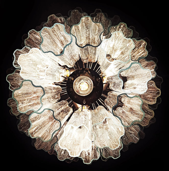 Murano Transparent Glass Tube Chandelier-DWHOME