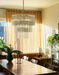 Murano Transparent Glass Tube Chandelier-DWHOME