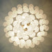 Murano Transparent Petals Glass Chandelier-DWHOME